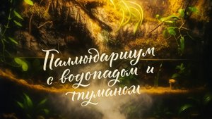 Палюдариум с водопадом и туманом