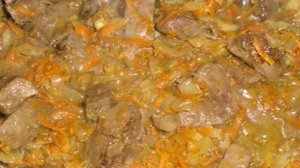 Начинка с печенью для пирожков