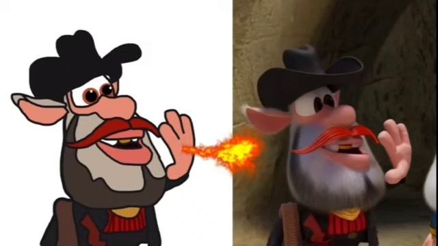 Буба и экстрим. Анимация