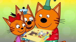 Три Кота 🐱 | Домашние приключения | Три Кота Мультик смотреть | Развивающая игра для детей