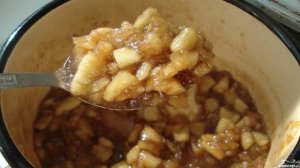 Крем яблочный со сливками