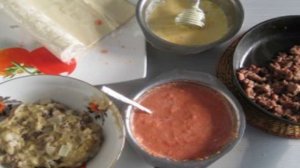 Лазанья из слоеного теста