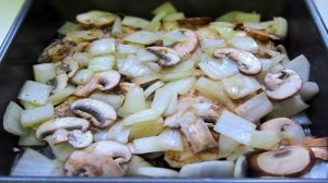 Макаронная запеканка с курицей