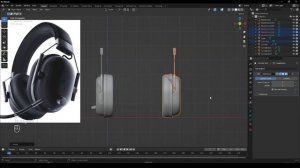 Создайте гарнитуру в Blender
