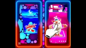 Два Бубы играют. Анимация