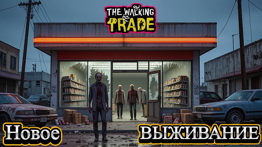 The Walking Trade ЗОМБИ-АПОКАЛИПСИС В СУПЕРМАРКЕТЕ Обзор демо, управление, выживание