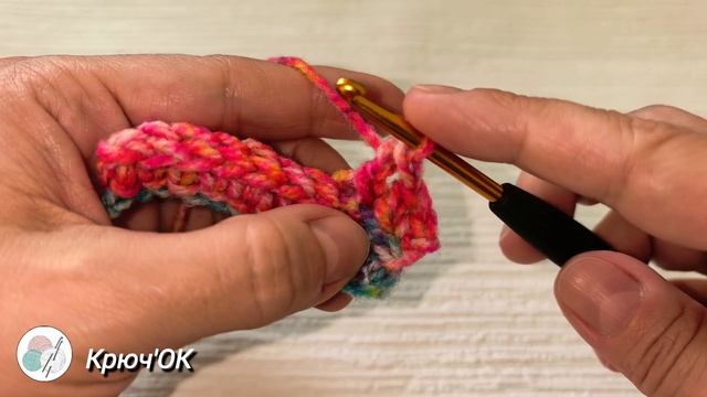 Узор крючком 40 #вязаниекрючком #узорыкрючком