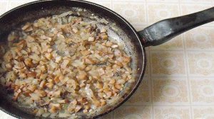 Макароны с грибами