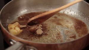 Макароны с карамелью