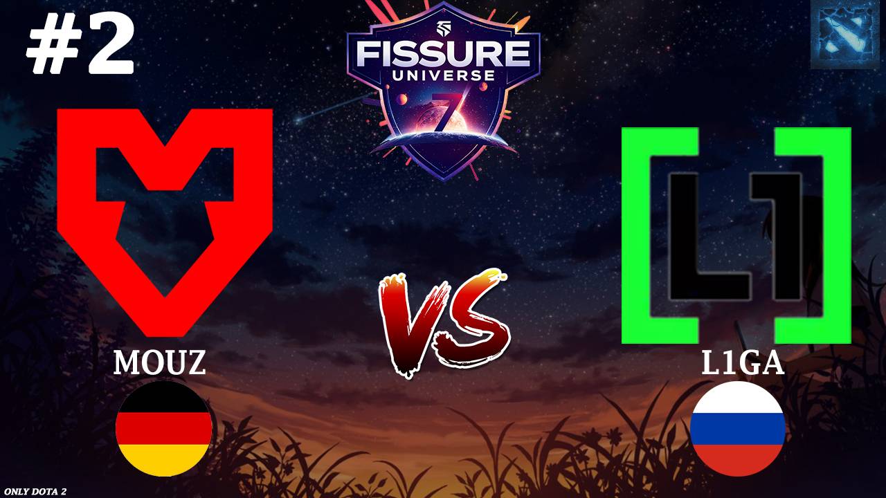 ДУМ ПРОТИВ МЕДУЗЫ! | L1ga Vs Mouz #2 (BO2) FISSURE Universe Ep 7