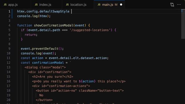 41. Configuring HTMX Globally - 667K смотреть онлайн