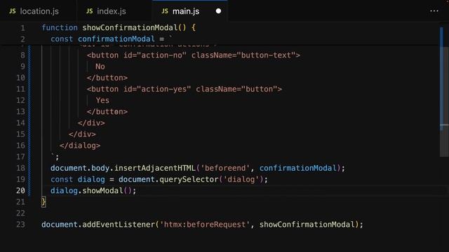 34. Updating The UI Without HTMX (With Custom JavaScript Code) - 457K смотреть онлайн