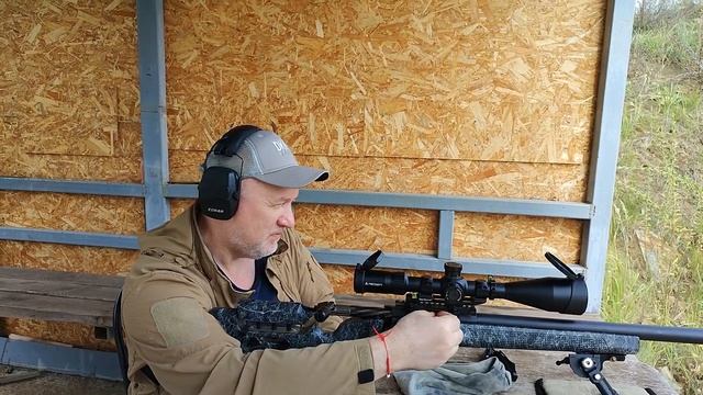 Отстрел на кучность ЕЛДМ 147 грейн с Сабатти тактикал эво - разные навески смотреть онлайн