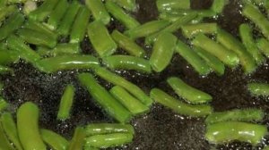 Макароны со стручковой фасолью