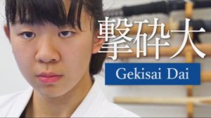 Гекисай Дай - Ката Карате Кёкусинкай (Gekisai Dai - 撃破大)v.3