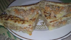 Килограмм картошки и немного фарша. Сытная Вкуснятина