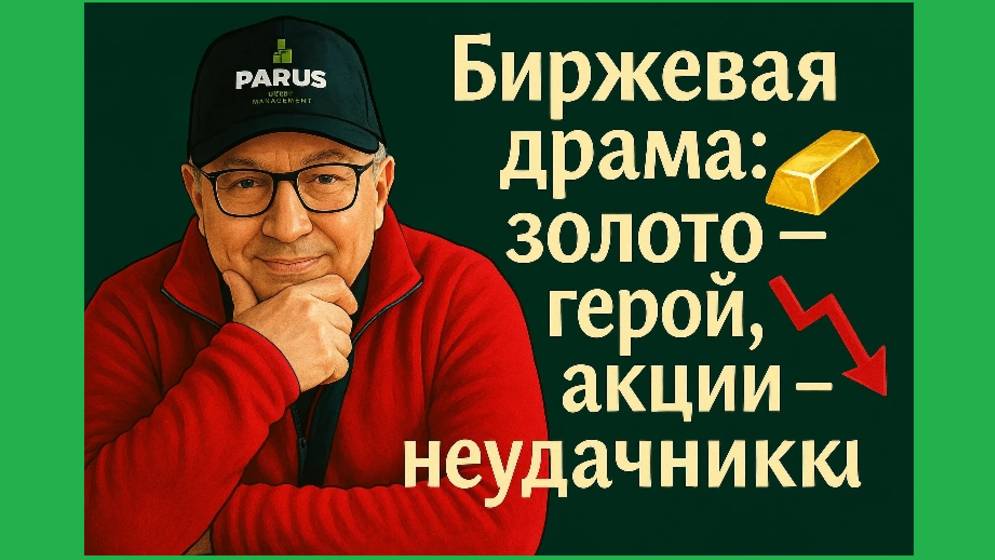 Биржевая драма: золото - герой, акции - неудачники!