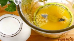 Молочный коктейль с соком