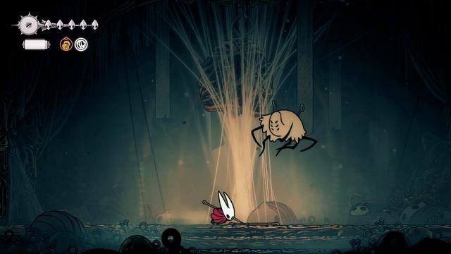 Hollow Knight Silksong Прохождение Часть 7 Босс Тиран Череп || Босс Вдова