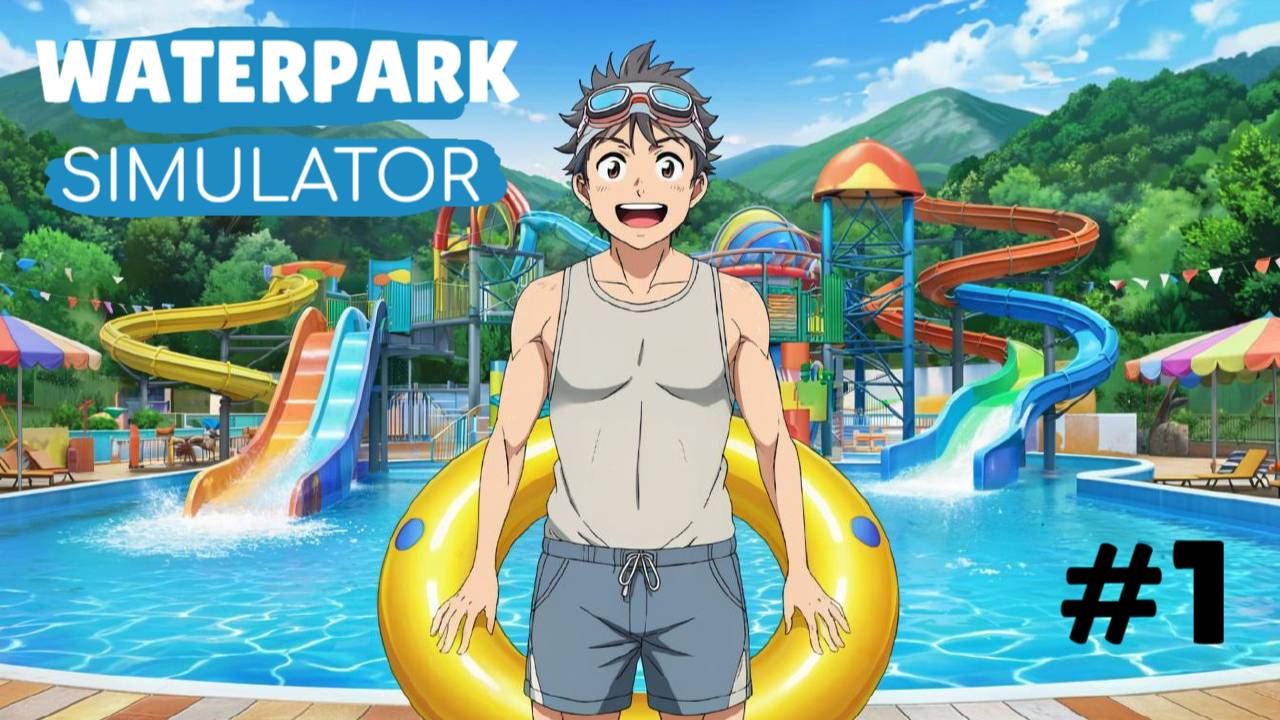 WATERPARK SIMULATOR #1 ОТКРЫВАЕМ АКВАПАРК смотреть онлайн