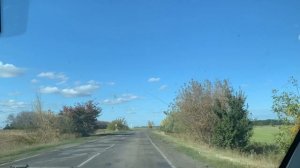 Плохие дороги в сказочных местах // где то под Саратовом // сентябрь