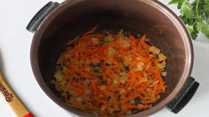 Макароны с овощами в мультиварке