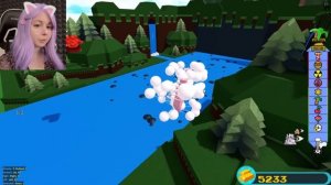 ПОДАРИЛИ ДРУГ ДРУГУ ВАЛЕНТИНКИ! Roblox Build A Boat For Treasure