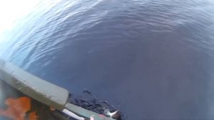 Проверка продольника на море