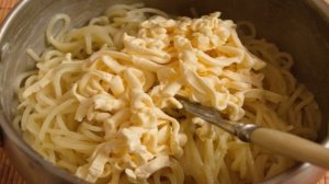 Макароны с ветчиной