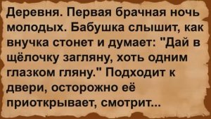 Как бабушка в щёлочку заглядывала. Сборник анекдотов