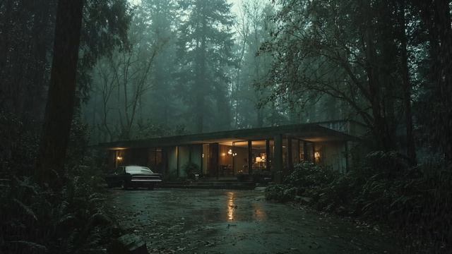 Collusion The Secret Program  Cinematic Sci-Fi Rain Ambient  4K