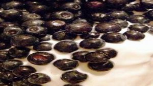 Молочный коктейль с черникой