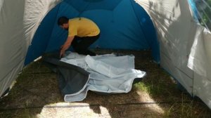 Quechua Arpenaz 4.1 . Обзор кемпинговой палатки из Декатлона.