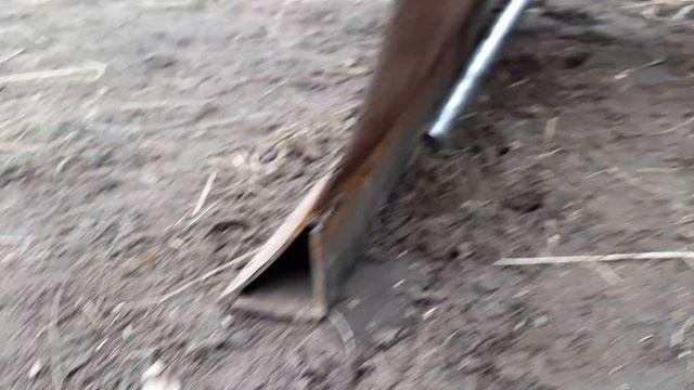 Отвал для гусеничного минитрактора. смотреть онлайн