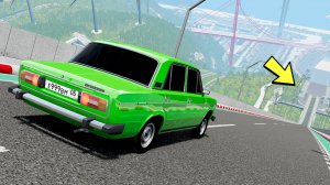 КАКАЯ МАШИНА ПРЫГНЕТ ДАЛЬШЕ С ОГРОМНОГО ТРАМПЛИНА В BEAM NG DRIVE!