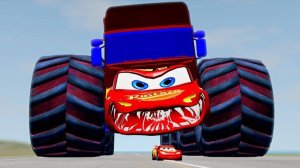 Таинственная яма превращает МАШИНЫ в комбайн! Битва машин | BeamNG Drive