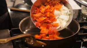 Лечо из перца и лука