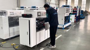Ounuo Automatic Loop Punching Machine
