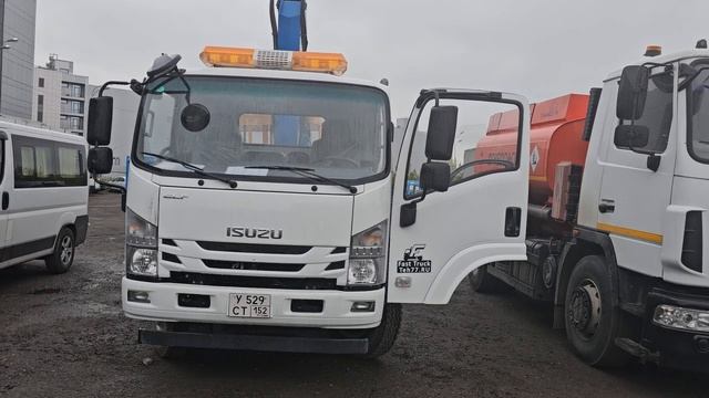 ИСУЗУ SUZU эвакуатор с КМУ5 автомобильный HUBEY 6_3тонн2025-10-07 14-23-17