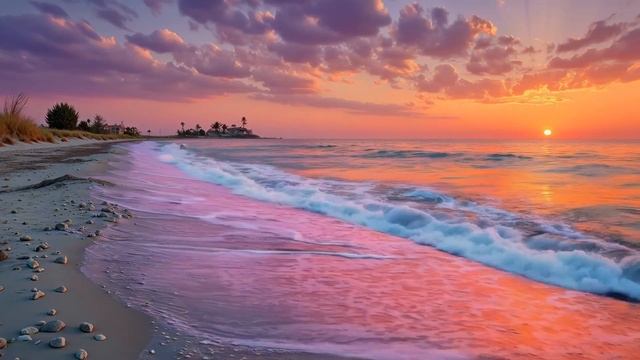 Deep Chillout & Ambient Music For Ultimate Relaxation ｜ Serene Ocean Sunset Vibes Meditation 🌅
