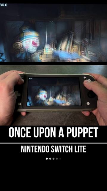 Once Upon A Puppet Nintendo Switch Lite Gameplay смотреть онлайн