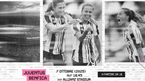 Ювентус  — Бенфика Футбол Лига Чемпионов УЕФА. Женщины. | 07.10.2025 | Прямая Трансляция