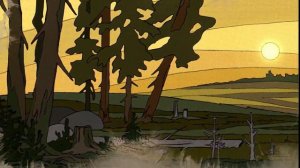 Анимационный буктрейлер «Сказка о Переславе и Марье» студентки СПбГУПТД Веры Шараповой