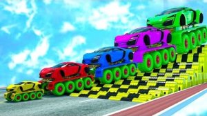 МОНСТР ГРУЗОВИК против полиции! 🚒 🚔 🚑 - АВТОМОБИЛИ и МОТОЦИКЛЫ с ГРУЗОВИКОМ-МОНСТРОМ и полицейско