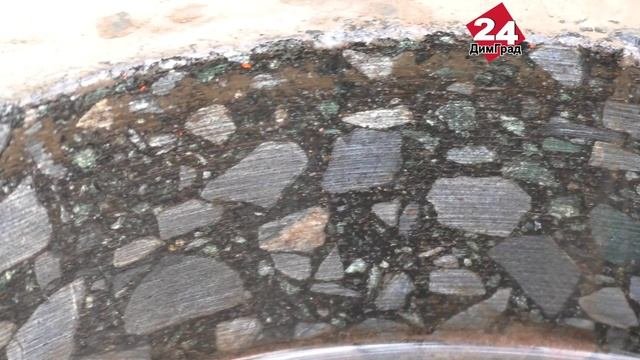 В димитровградских дворах проверили качество асфальта