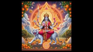 Богиня Дурга разрушающая демонов ума речи и тела - Чанди, Чамунди, Чандика. Гуру Шиваисса Адинатха