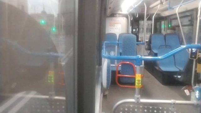 Поездка На Электробусе М6 Через Пречистенку ДангауэровкаМЦК Лужники Москва 05.10.2025