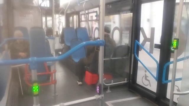 Поездка На Электробусе М6 Через Улицу Пречистенку МЦК ЛужникиДангауэровка Москва 05.10.2025