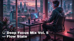 🎧 Музыка для работы — Deep Focus Mix Vol. 5 | Flow State (Chillstep & Synthwave)