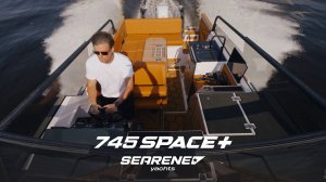 745 SPACE+ Open - идеальный катер для отдыха на воде от SEARENE YACHTS.